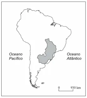 mapa aquífero guarani 