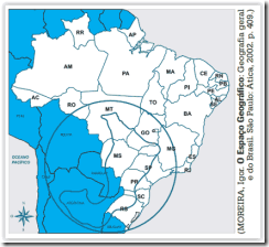 mapa do Aquífero Guarani