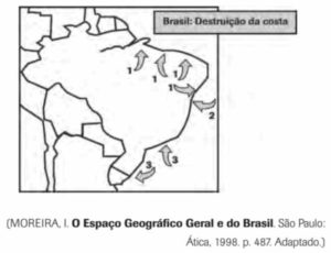 mapa espaço geográfico geral e do brasil