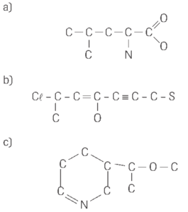 exercícios química completar com hidrogênio as fórmulas