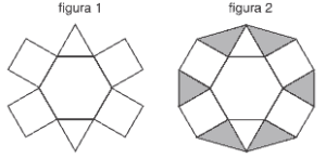 plano de 7 ladrilhos poligonais regulares