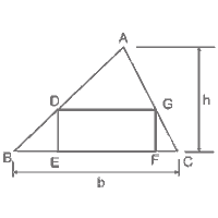 triângulo e retângulo medidas
