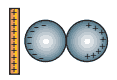 barra eletrizada de duas esferas condutoras
