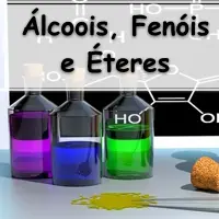 simulado com atividades de química sobre Álcoois, Fenóis e Éteres