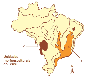 unidades do relevo morfoesculturais do brasil