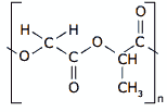 copolímero de condensação fórmula estrutural