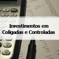 atividades respondidas de contabilidade sobre Investimentos em Coligadas e Controladas