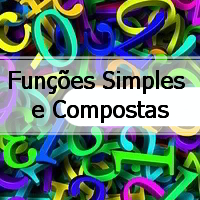 simulado com atividades de matemática sobre as Funções Simples e Compostas