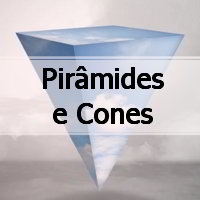 questões respondidas de matemática sobre Pirâmides e Cones