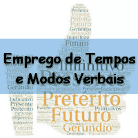 simulado com atividades de gramática sobre Emprego de Tempos e Modos Verbais