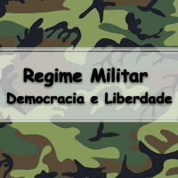 simulado com questões de História do Brasil sobre o Regime Militar Democracia e Liberdade