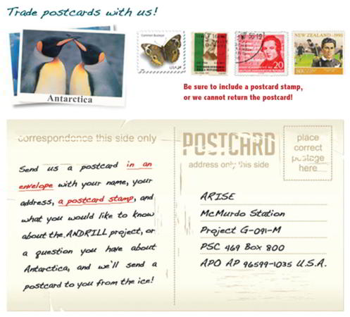trade postcards