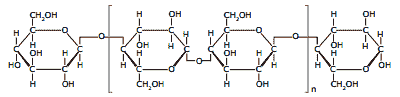 celulose estrutura química