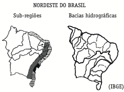 bacias hidrográficas do Nordeste brasileiro