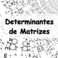 simulado com gabarito sobre Determinantes de Matrizes