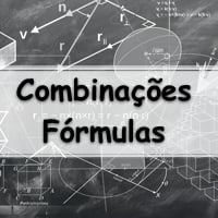 lista de atividades respondidas de matemática sobre Combinações Fórmulas