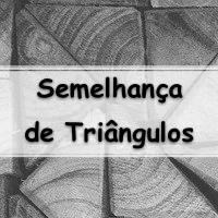 Questões sobre Semelhança de Triângulos para enem e vestibular