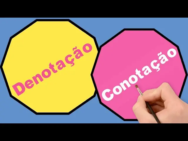 Videoaula sobre Denotação e Conotação