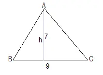 área de triângulo exercícios e atividades 6 ano