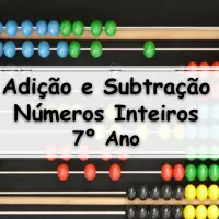 lista de atividades e exercícios sobre Adição e Subtração de Números Inteiros para o 7° Ano do ensino fundamental