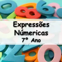 simulado com atividades e Exercícios sobre Expressões Numéricas para o 7° Ano do Ensino Fundamental respondidos