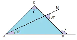 ângulos Triângulos simulado para o 8 ano