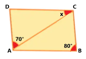 medidas paralelogramo exercícios