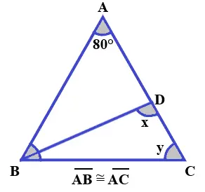 Triângulos isósceles 8 ano simulado completo