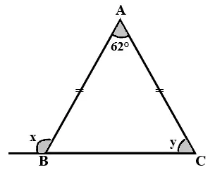 Triângulos isósceles 8 ano com gabarito