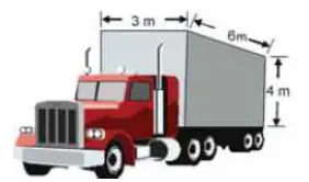 medidas dos ângulos de um caminhão