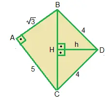 Teorema de Pitágoras e problemas com gabarito