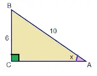 exercícios sobre razões trigonométricas triangulo retângulo para o 9 ano