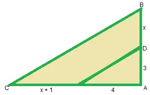Teorema de Tales nos Triângulos para o 9° Ano do ensino fundamental