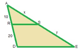 questões e exercícios sobre Teorema de Tales nos Triângulos para o 9° Ano