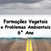 atividades e Questões sobre Formações Vegetais e Problemas Ambientais para o 6° Ano do fundamental com Gabarito