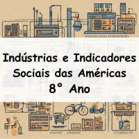 atividades e Exercícios sobre as Indústrias e Indicadores Sociais das Américas para o 8° Ano do ensino fundamental respondidos