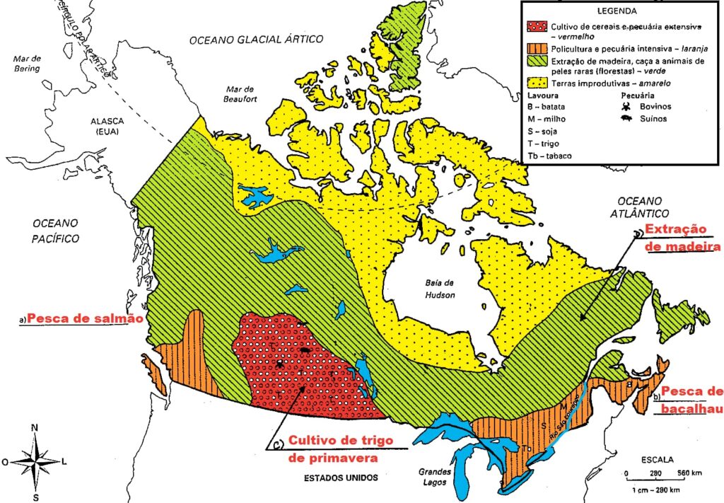 Canadá uso da terra