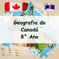 atividades e Exercícios sobre a Geografia do Canadá para o 8° Ano do fundamental com respostas