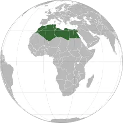 mapa mundi e África
