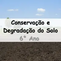 Exercícios sobre Conservação e Degradação do Solo 6° Ano do ensino fundamental com gabarito